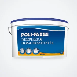Poli-Farbe diszperziós homlokzatfesték fehér 14 L – HelloMester Kecskemét