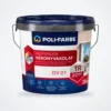 Poli-Farbe diszperziós vékonyvakolat 2 mm gördülőszemcsés színtelen bázis 25 kg – HelloMester Kecskemét