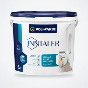 Poli-Farbe Inntaler izoláló belső falfesték fehér 5 L – HelloMester Kecskemét