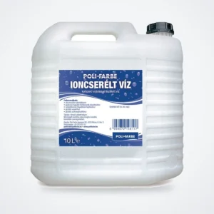 Poli-Farbe ioncserélt víz 10 L – HelloMester Kecskemét