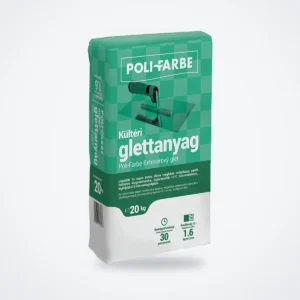Poli-Farbe kültéri glettanyag 20 kg – HelloMester Kecskemét