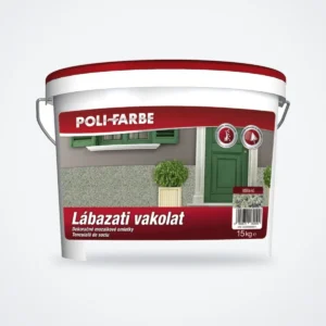 Poli-Farbe lábazati vakolat Istállós-kő 15 kg – HelloMester Kecskemét