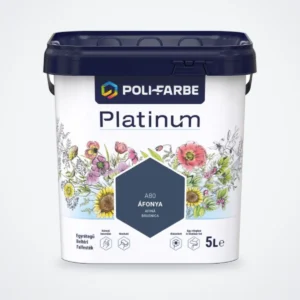 Poli-Farbe Platinum beltéri falfesték Áfonya A80 5 L – HelloMester Kecskemét