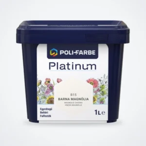 Poli-Farbe Platinum beltéri falfesték Barna magnólia B15 1 L – HelloMester Kecskemét