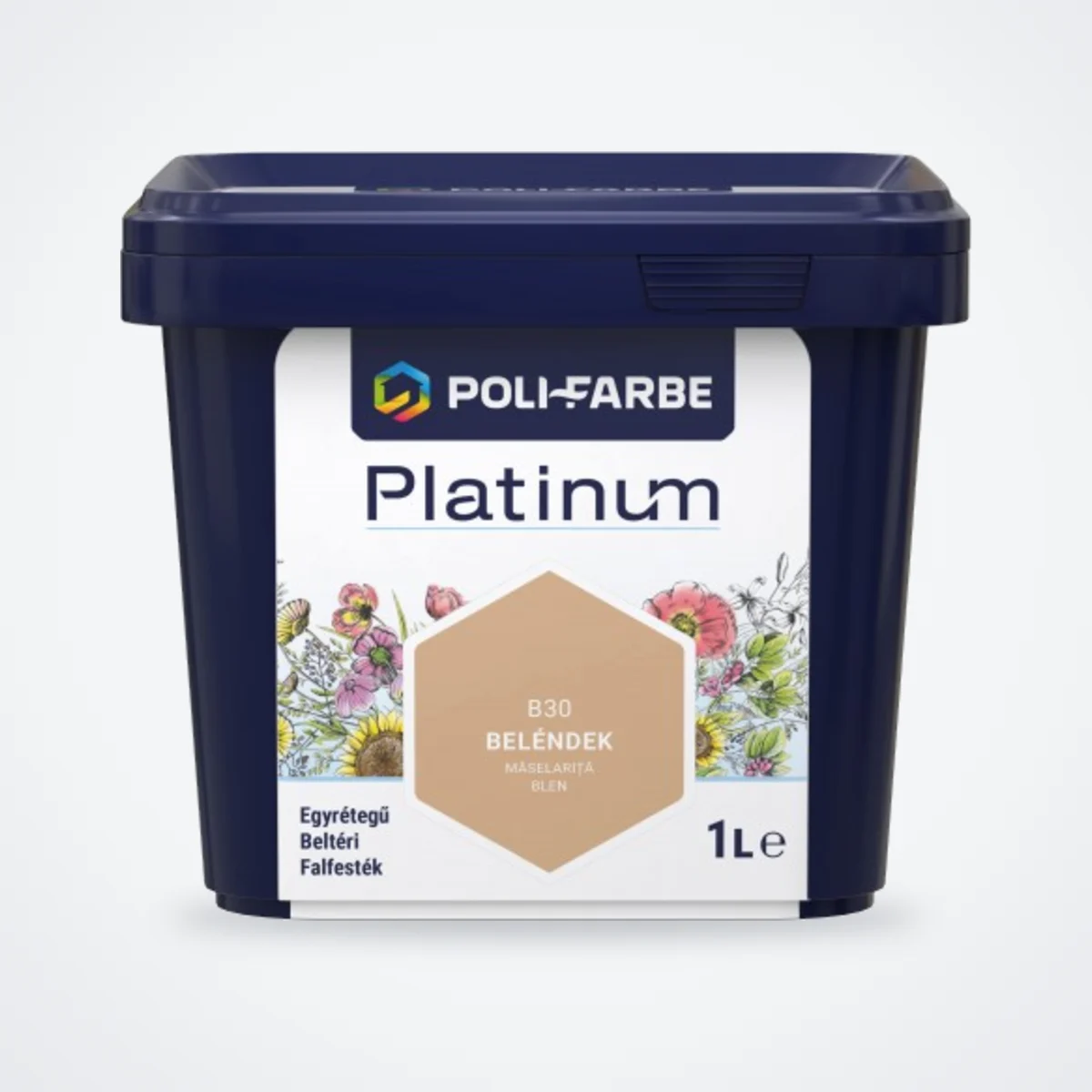 Poli-Farbe Platinum beltéri falfesték Beléndek B30 1 L – HelloMester Kecskemét