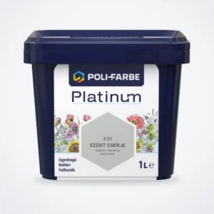 Poli-Farbe Platinum beltéri falfesték Ezüst cserje E50 1 L – HelloMester Kecskemét