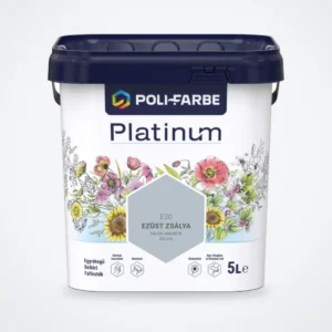 Poli-Farbe Platinum beltéri falfesték Ezüst zsálya E20 5 L – HelloMester Kecskemét