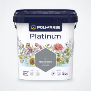 Poli-Farbe Platinum beltéri falfesték Fekete üröm F50 5 L – HelloMester Kecskemét