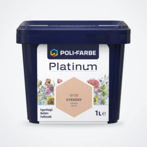 Poli-Farbe Platinum beltéri falfesték Gyékény GY30 1 L – HelloMester Kecskemét