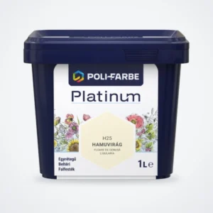Poli-Farbe Platinum beltéri falfesték Hamuvirág H25 1 L – HelloMester Kecskemét