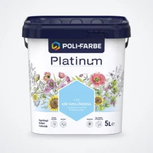 Poli-Farbe Platinum beltéri falfesték Kék szellőrózsa K40 5 L – HelloMester Kecskemét