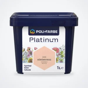 Poli-Farbe Platinum beltéri falfesték Körömvirág K20 1 L – HelloMester Kecskemét