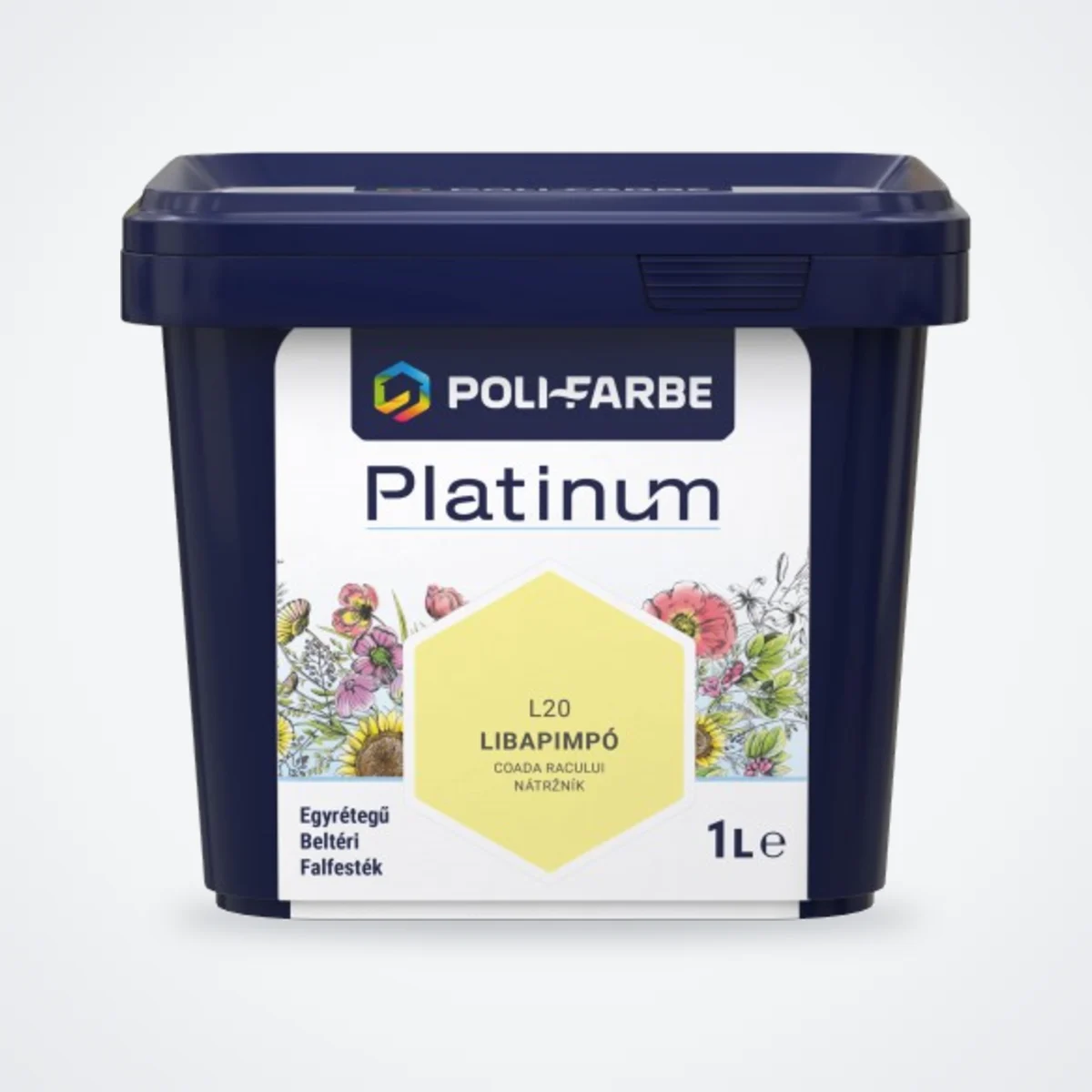 Poli-Farbe Platinum beltéri falfesték Libapimpó L20 1 L – HelloMester Kecskemét