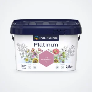 Poli-Farbe Platinum beltéri falfesték Mályvarózsa M40 2,5 L – HelloMester Kecskemét