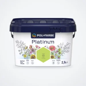 Poli-Farbe Platinum beltéri falfesték Sás S40 2,5 L – HelloMester Kecskemét