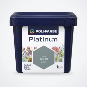 Poli-Farbe Platinum beltéri falfesték Sulyom S50 1 L – HelloMester Kecskemét