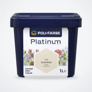 Poli-Farbe Platinum beltéri falfesték Vasvirág V30 1 L – HelloMester Kecskemét