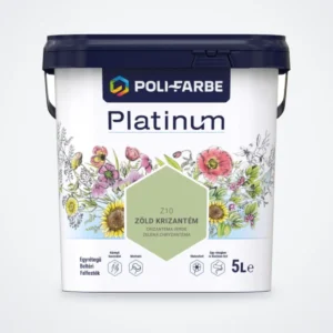 Poli-Farbe Platinum beltéri falfesték Zöld krizantém Z10 5 L – HelloMester Kecskemét