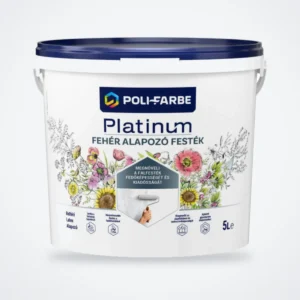 Poli-Farbe Platinum fehér alapozó festék 5 L – HelloMester Kecskemét