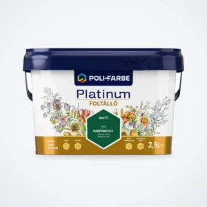 Poli-Farbe Platinum Foltálló latex falfesték Babérmeggy B90 2,5 L – HelloMester Kecskemét
