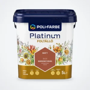 Poli-Farbe Platinum Foltálló latex falfesték Bársonyvirág BV20 5 L – HelloMester Kecskemét