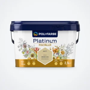 Poli-Farbe Platinum Foltálló latex falfesték Bronz sás BS45 2,5 L – HelloMester Kecskemét