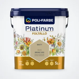 Poli-Farbe Platinum Foltálló latex falfesték Bronz sás BS45 5 L – HelloMester Kecskemét