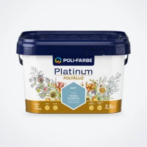 Poli-Farbe Platinum Foltálló latex falfesték Csodás klemátisz CS40 2,5 L – HelloMester Kecskemét