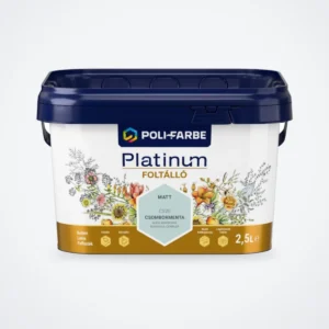 Poli-Farbe Platinum Foltálló latex falfesték Csombormenta CS20 2,5 L – HelloMester Kecskemét