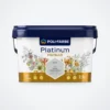 Poli-Farbe Platinum Foltálló latex falfesték Ezüst párnacserje E35 2,5 L – HelloMester Kecskemét