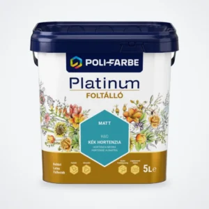 Poli-Farbe Platinum Foltálló latex falfesték Kék hortenzia K60 5 L – HelloMester Kecskemét