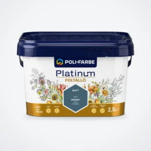 Poli-Farbe Platinum Foltálló latex falfesték Kökény K80 2,5 L – HelloMester Kecskemét