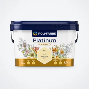Poli-Farbe Platinum Foltálló latex falfesték Naspolya N25 2,5 L – HelloMester Kecskemét