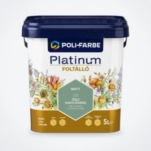 Poli-Farbe Platinum Foltálló latex falfesték Zöld kagylóvirág Z20 5 L – HelloMester Kecskemét