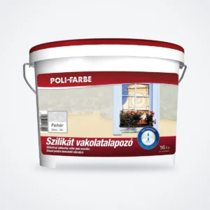 Poli-Farbe szilikát vakolatalapozó fehér 16 L – HelloMester Kecskemét