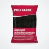 Poli-Farbe színezett márványszemcse fekete 1–1,5 mm 2 kg – HelloMester Kecskemét