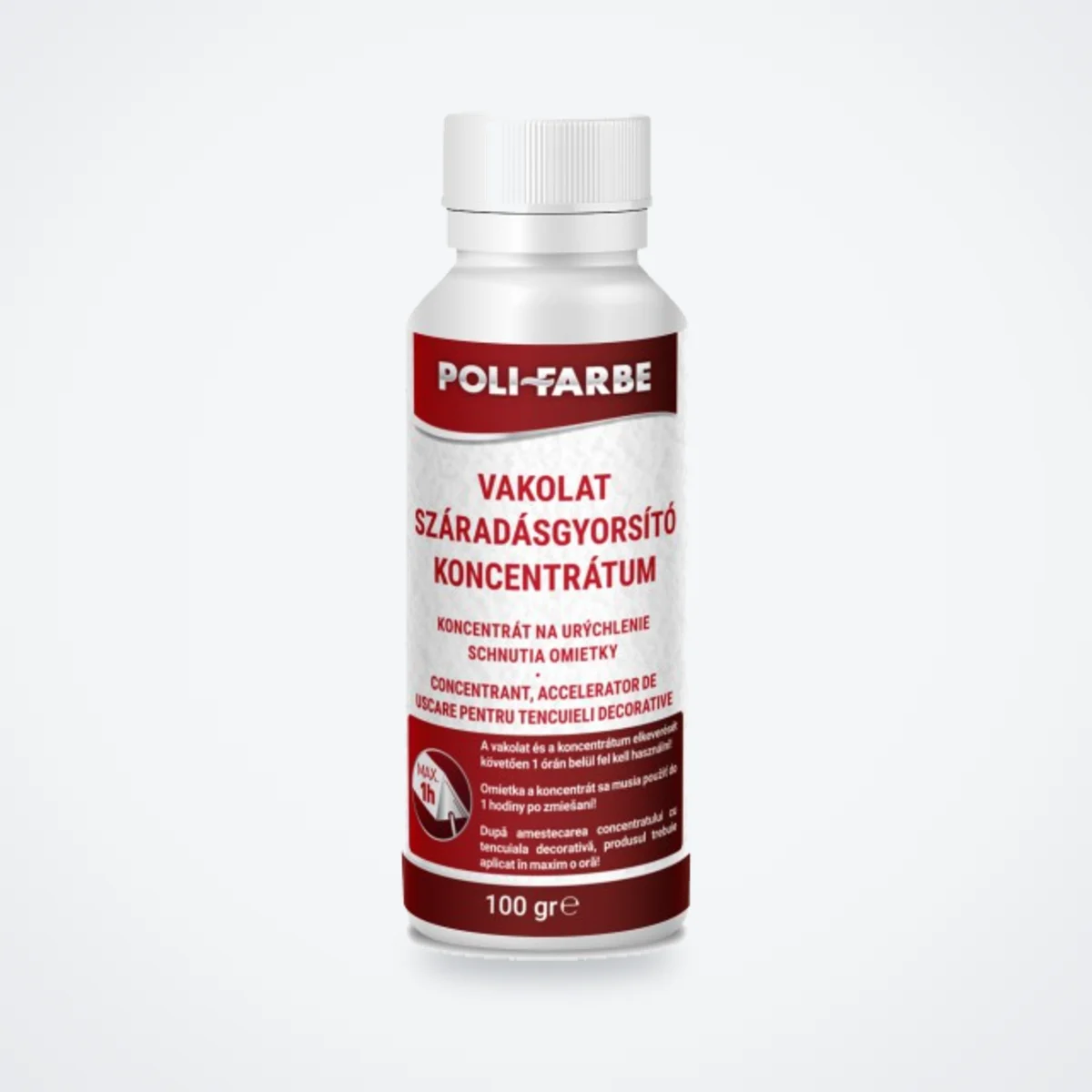 Poli-Farbe vakolat száradásgyorsító koncentrátum 100 g – HelloMester Kecskemét