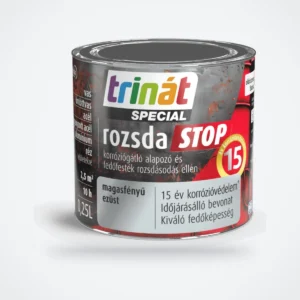 Trinát Special rozsdaSTOP magasfényű fémfesték rozsdára – ezüst, 0,25 L – HelloMester Kecskemét