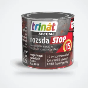 Trinát Special rozsdaSTOP magasfényű fémfesték rozsdára – RAL 8017 csokoládébarna, 0,25 L – HelloMester Kecskemét