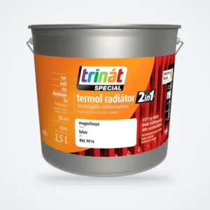 Trinát Special Termol 2in1 radiátorzománc fehér – radiátorfesték, 2,5 L – HelloMester Kecskemét
