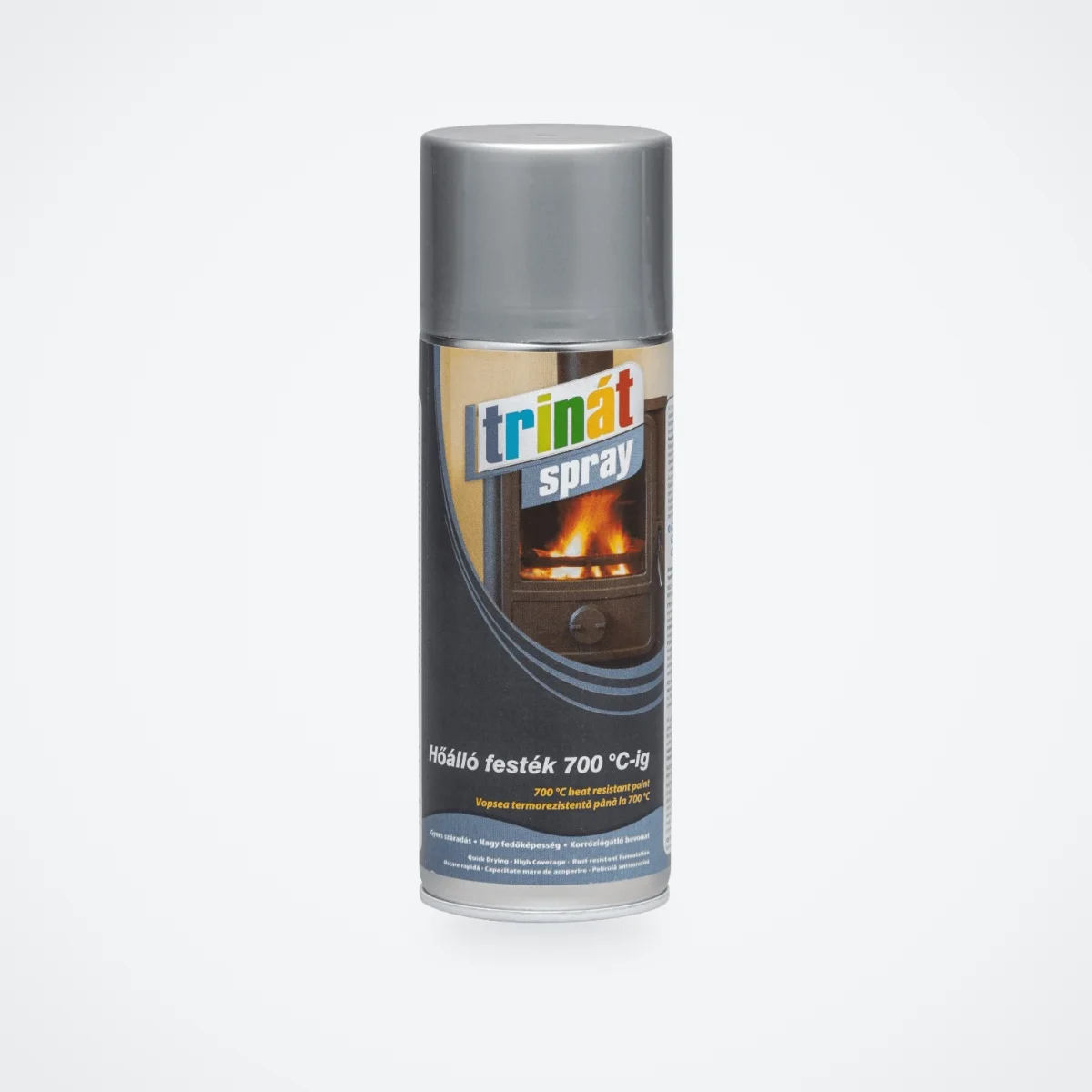 Trinát spray hőálló festék fekete – 400 ml – HelloMester Kecskemét