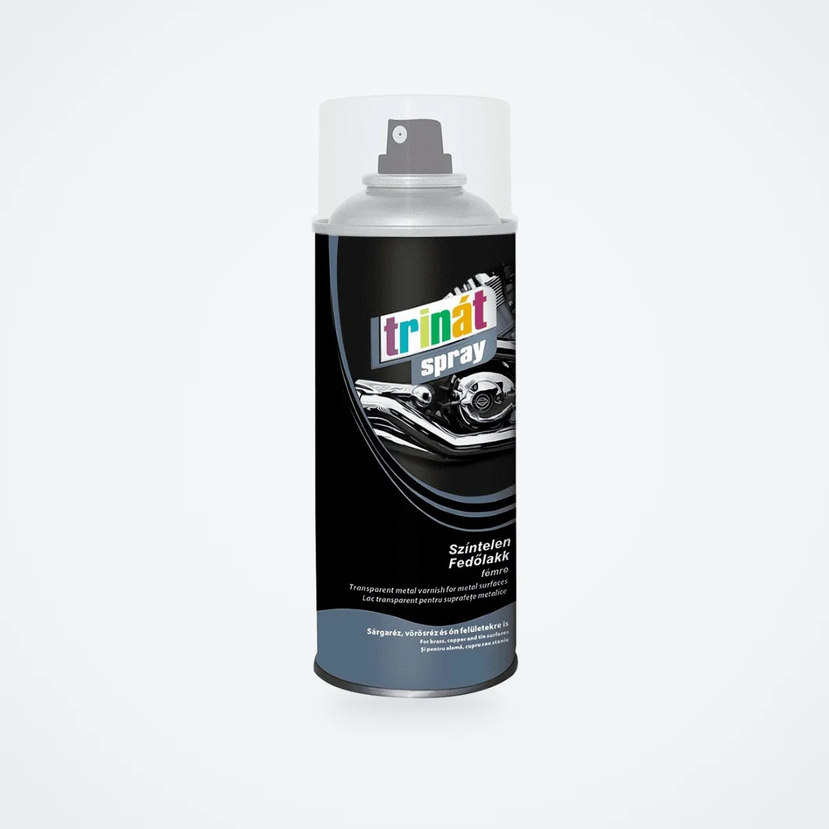 Trinát spray színtelen fedőlakk fémre – 400 ml – HelloMester Kecskemét
