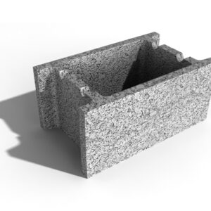 Leier zsalukő beton zsaluzóelem 20 cm