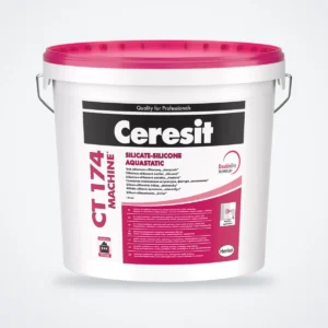 Ceresit CT 174 Machine Aquastatic gépi szórású szilikon-szilikát vakolat, 1,5 mm, 25 kg – HelloMester Kecskemét