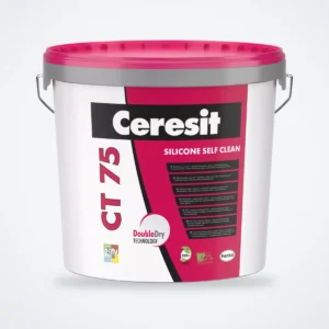 Ceresit CT 75 Self Clean öntisztuló dörzsölt szilikon vakolat, 2,0 mm, 25 kg – HelloMester Kecskemét