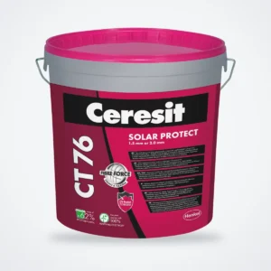 Ceresit CT 76 Solar Protect UV-álló sziliko-elasztomer vakolat, fehér bázis, 25 kg – HelloMester Kecskemét