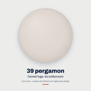 Ceresit fuga- és szilikonszín: 39 pergamon – színminta