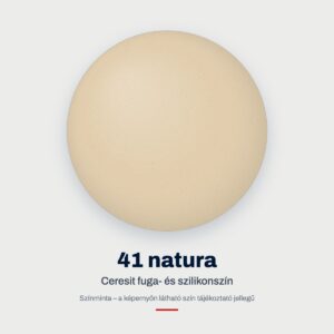 Ceresit fuga- és szilikonszín: 41 natura – színminta