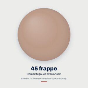 Ceresit fuga- és szilikonszín: 45 frappe – színminta