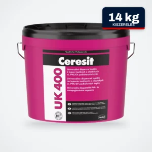 Ceresit UK 400 PVC- és szőnyegragasztó, 14 kg – kiszerelés: 14 kg – HelloMester Kecskemét
